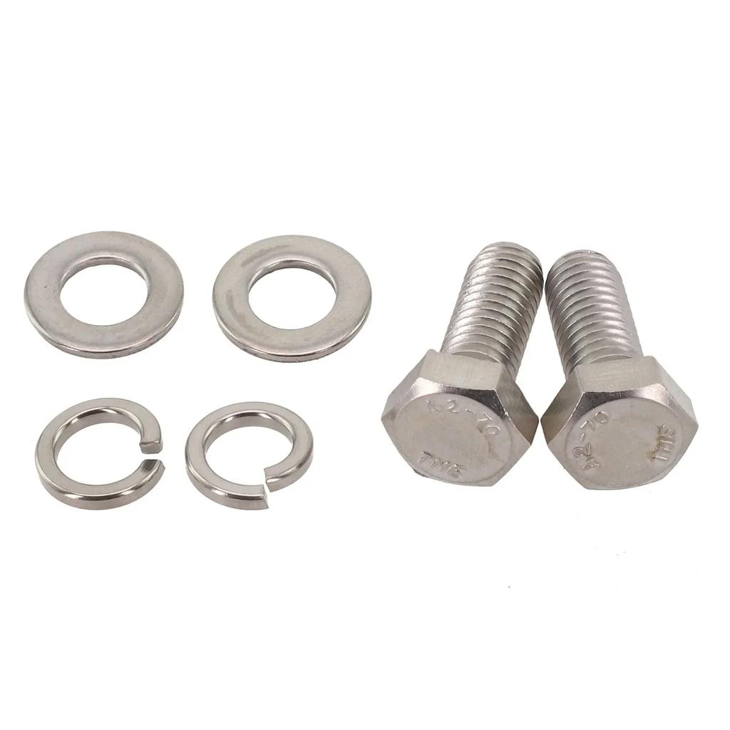 Car Battery Connector For M6 Thread Brass Battery Poles Adapter With 2 Screws Battery Poles Car Battery Terminal Pair Is Perfect
