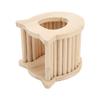 Wooden Hamster House Small Animal Hideout for Hamster Gerbils Mice Lemmings Rats