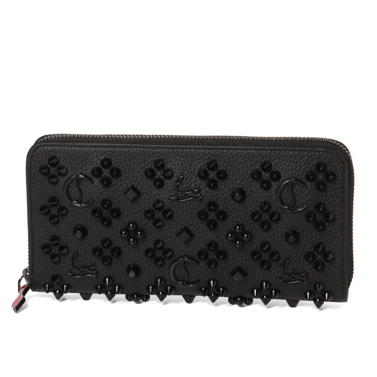 

Round zipper long wallet PANETTONE Black 3175224 B253 [Christian Louboutin] [Item] чорний