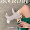 Women'S Summer Long Boots Mesh Breathable Cool Pointed Toes Sandals High Heel Zippered Knee-High Gladiator Sandals Boots