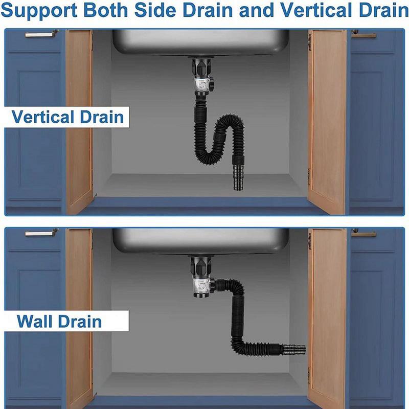 Sink Deodorant Launch Pipeline Accessories Kitchen Sink Hose Sink Strainer Drain Pipe Plumbing Washbasin Kitchen Accessories