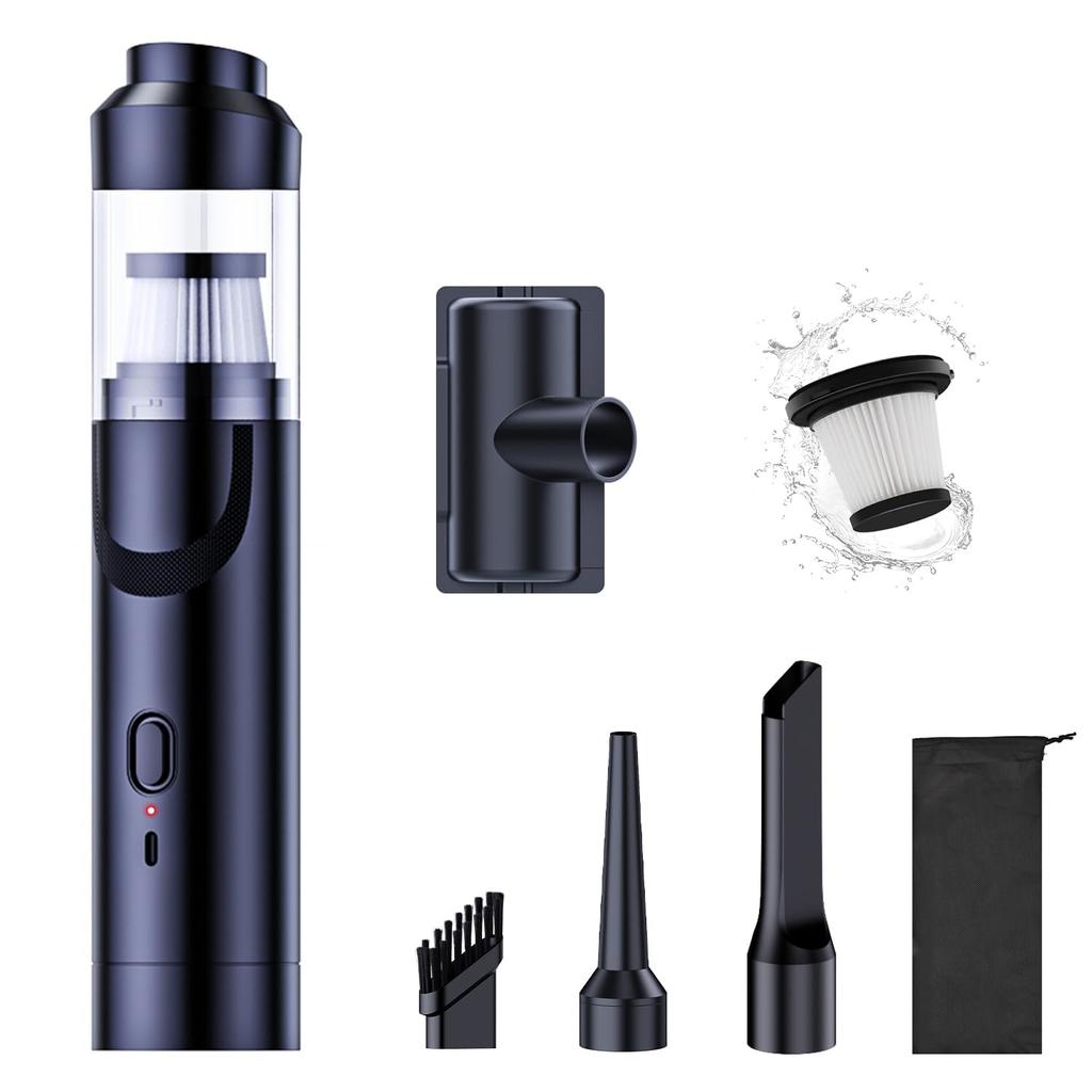 Cordless Handheld Vacuum for and PA Powerful Low Lightweight with Electric Air Pump for and Furniture Cleaning Cleaner, Compact, Cars, Tabletops,