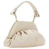 Vivienne Westwood Brooke Clutch Brand Logo Viscose Handbag Women handbags Cream 49030001WW01F4A408