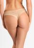 Seamless Brazilian Briefs Made of Tulle 2507 Flower Sielei Beige