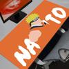 Large E-sports Mouse Pad Anime Naruto Uzumaki Smooth Flexible Rubber Gamer PC Computer Keyboard For CSGO Kawaii Rug Mosuepad