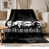 Bohse Onkelz Weiches und bequemes Flanell Geeignet für Sofas, Wohnzimmer, Camping im Freien, Reisen und auch ein tolles Jubiläumsgeschenk