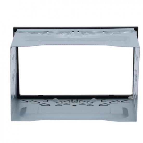 Metal Fascia Mounting Dash Tallation Kit For 2DIN Car Radio Stereo Frame