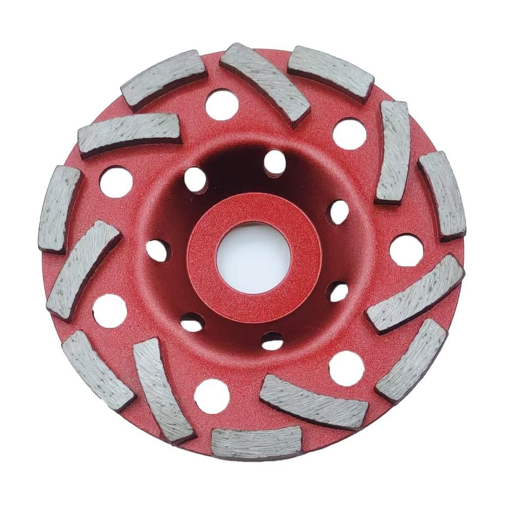 Diamond Flange Mesh Wave Saw Blade Tile Cutting Disc Mesh Wave Ripple Diamond Saw Blade Grinding Wheel 125mm for Angle Grinder