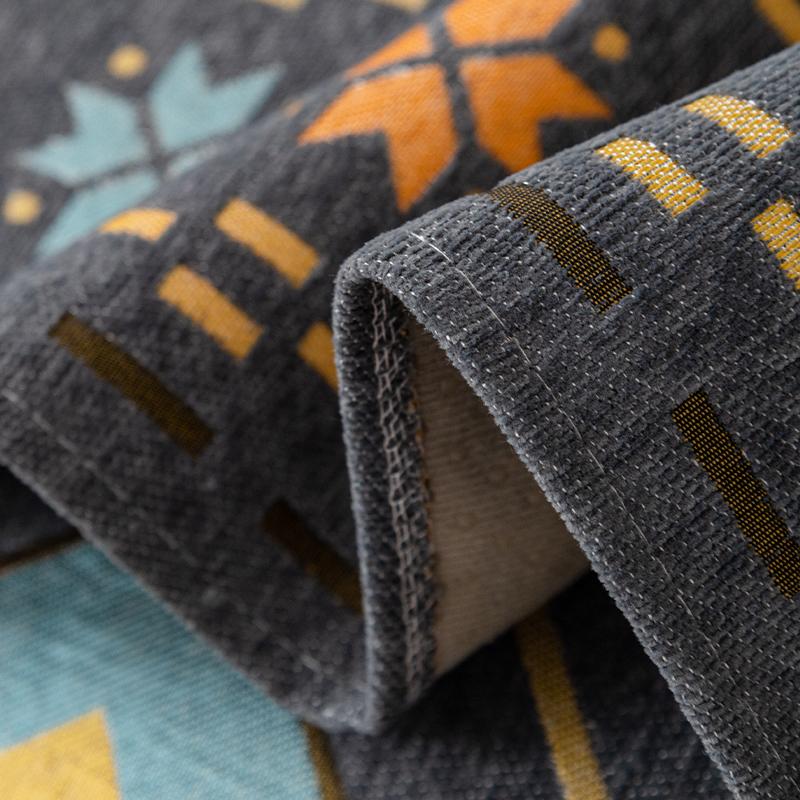 Bohemian Style Sofa Mat, All-season Universal, Anti Slip, Scratch Resistant, Pet Friendly 1/2/3/4 Sofa Protective Cover