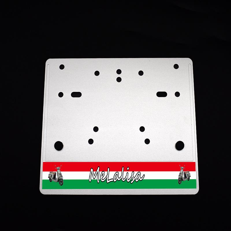 Southern Mona Lisa License Plate Holder - Melalisa150 Aluminum Alloy Frame