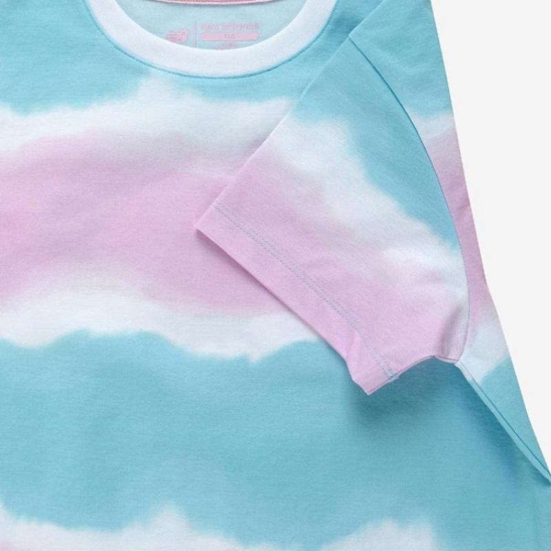 New Balance Kids Beach Tie Dying T shirT Nk9ee2603u 25 shorT Sleeve Tee