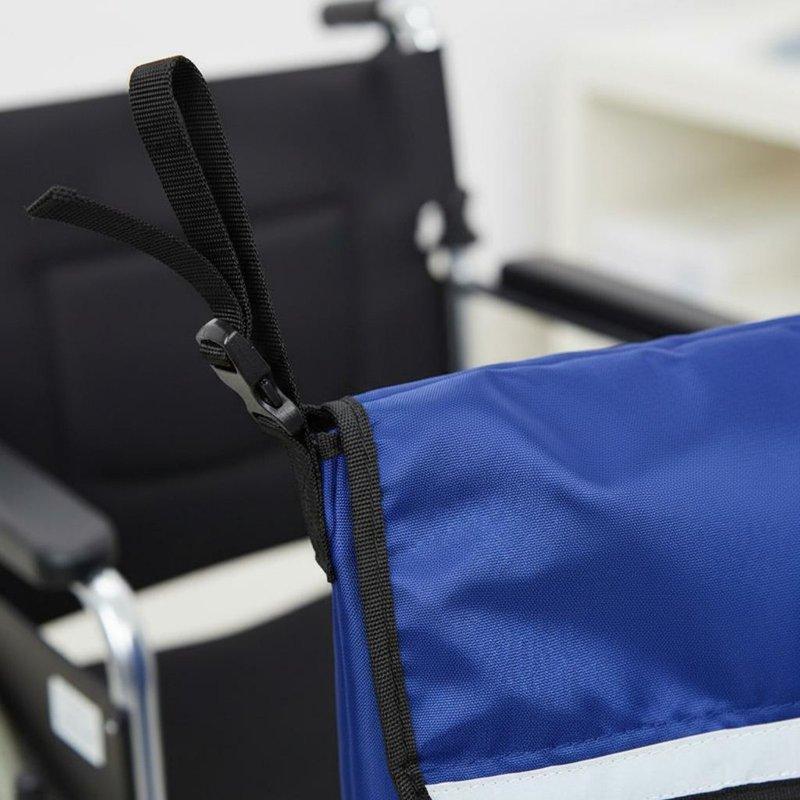 Wheelchair Storage Bag Adjustable Straps Wheelchair Back Pouch Mobility Aid Storage Bag Water-Resistant Mobility Aid Accessory