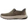 Slip-Ons Confortáveis Versáteis Duráveis Casuais Baixos Tênis Masculino Cinza 205356-TPE