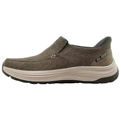 Slip-On Comode Versatili Resistenti Basse Casual Scarpe da Ginnastica Uomo Grigio 205356-TPE