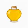 5x LOVE Glass Containers 350ml for Wine Alcohol Gift Wedding Bottles
