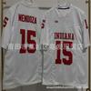 Indiana Hoosiers College Football Jersey Embroidered NCAA Team Uniform Men Cotton Rugby Style