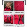 Waterproof Pet Dog Jacket Reflective Rain Dog Coat Red Dog Jumpsuits And Rompers Autumn Winter Dog Raincoat For Large Dogs