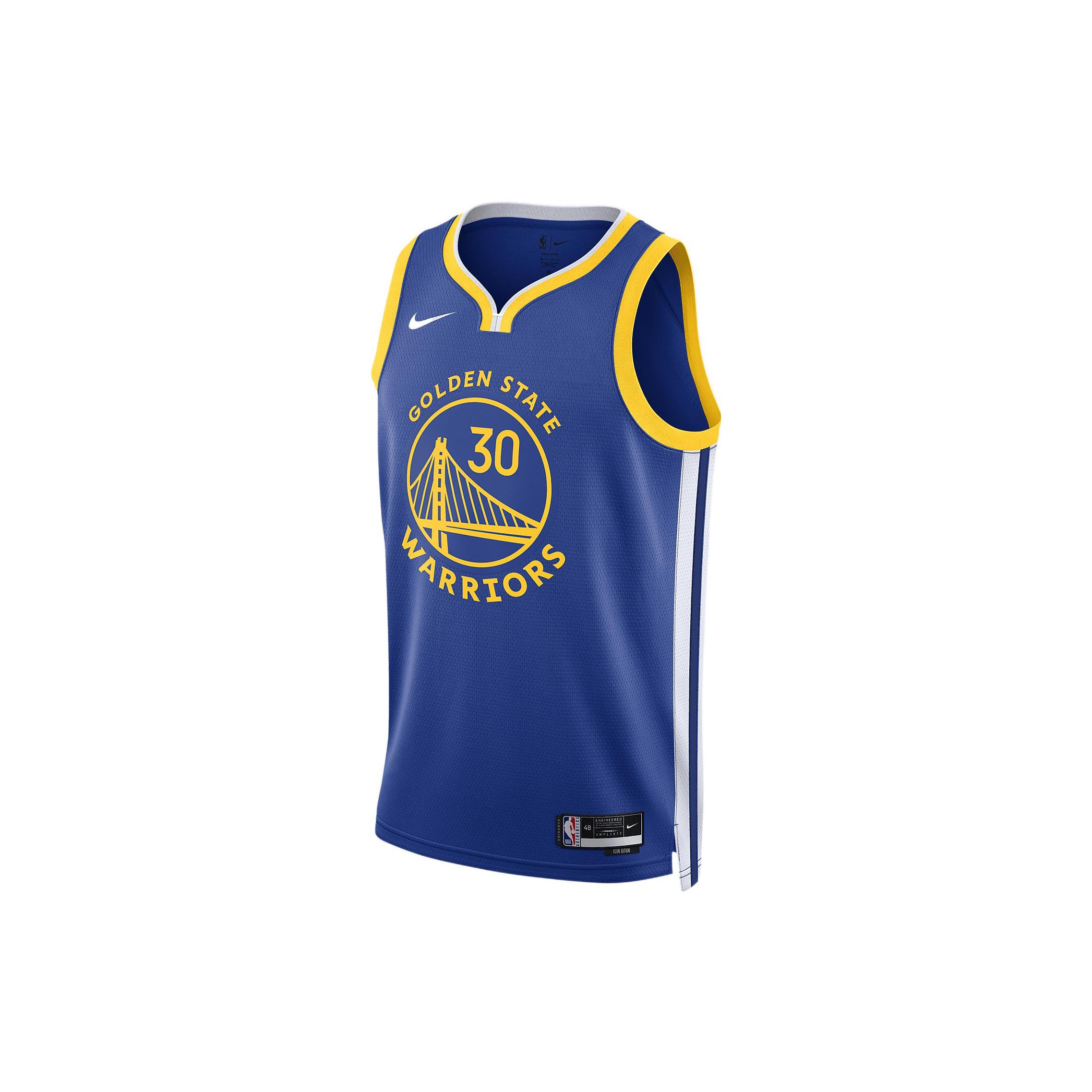Nike Nba Golden State Warriors Stephen Curry Icon Edition Dri FIT Jersey DN2005-401 XXL