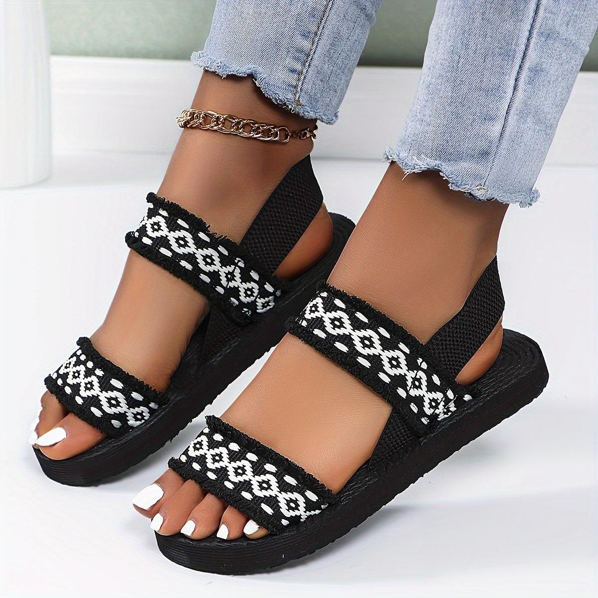 

Женские сандалии на платформе с открытым носком, удобные повседневные пляжные туфли на толстой платформе для лета 41 чёрный