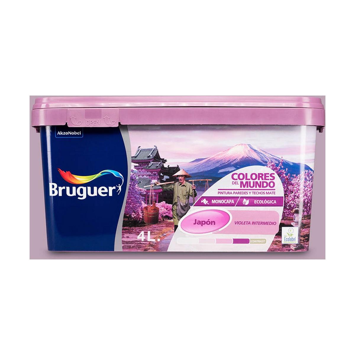 

Краска Bruguer Colores Del Mundo 4 л фиолетовая
