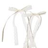 Long Ribbon Hair Bows Lace Bowknot Hair Clip Korean Style Hair Clip Women Braids Holder Nonslip Barrettes Hair Decors