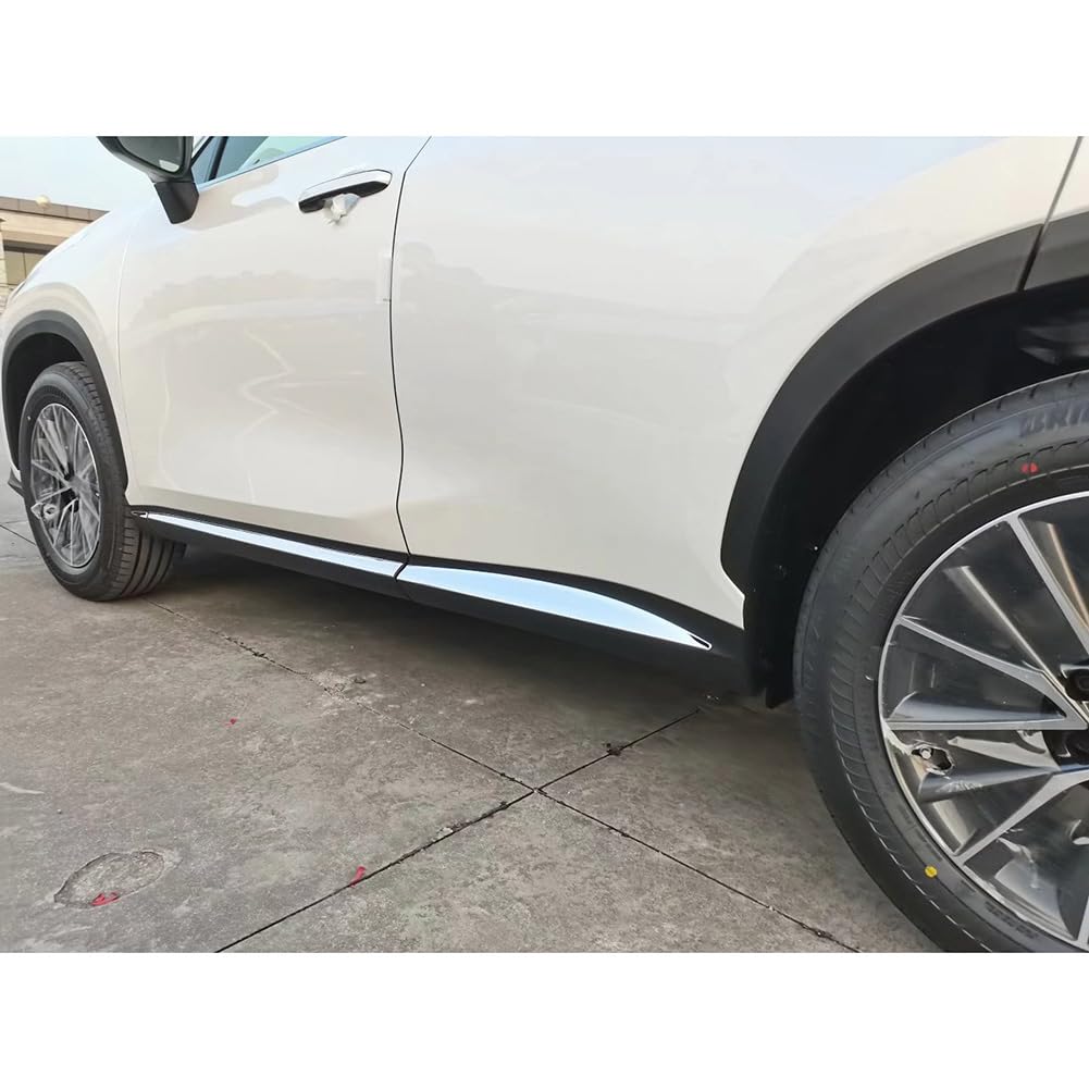 RUIQ Stainless Steel Side Door Under Molding for the New Lexus Specially Designed for the LEXUS NX NX250/NX350/NX350h/NX450h+ (20 Series) -