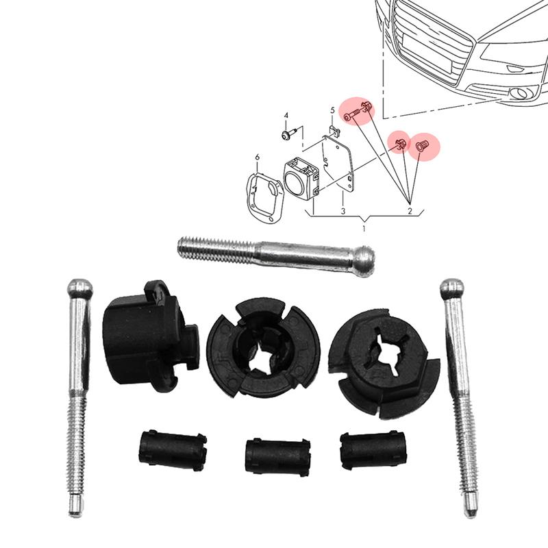 4H0998561 Black Control System Distance Sensor Hardware Kit For Golf For - A3 A4 A5 A6 A7 A8 Q5 Q7 RS4 For Skoda Octavia
