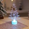 Glowing LED Acrylic Decoration Christmas Ornament Christmas Decorative Night Light For Kids Room Party Desktop Display