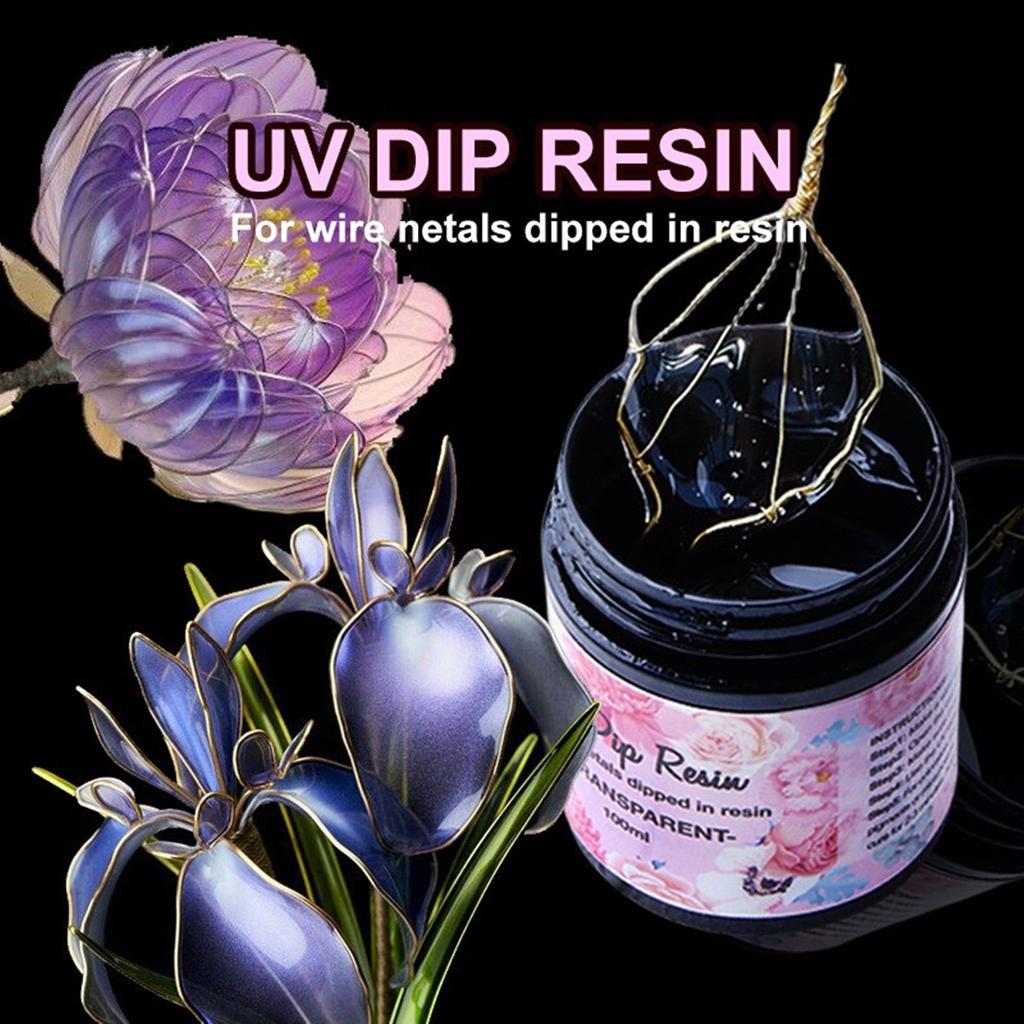 Durable UV Curing Resin Clear Ultraviolets Curing Epoxy Adhesive Glue Kit for Jewelry Making Versatile Transparent Glue