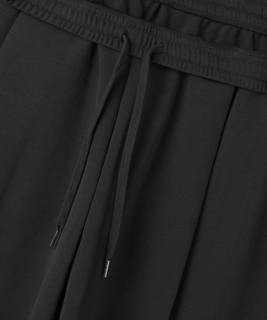 MUSINSA STANDARD Double Knit One-Tuck Wide Lounge Sweatpants [Dark Gray]