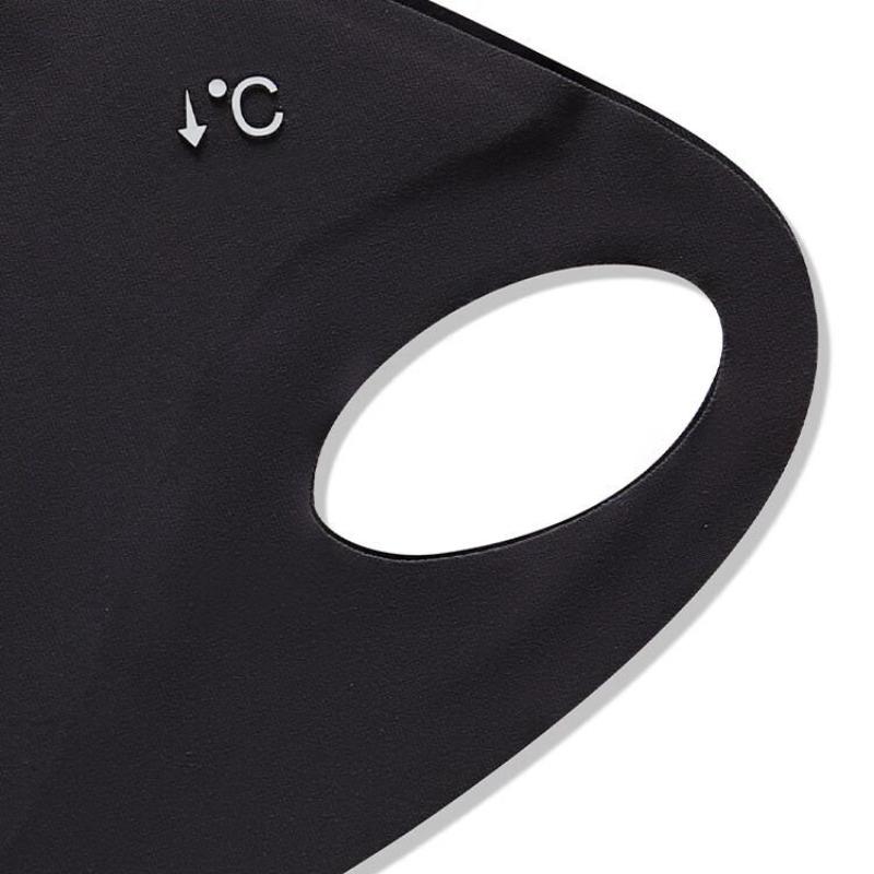 3/10PCS Ice Silk Masks Washable Anti Dust Allergies Mask Travel Reusable Adjustable Earloop Strap Support Long-time Usage Cotton