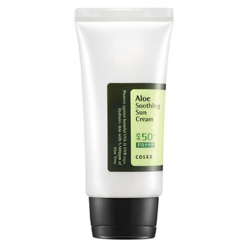 

COSRX Aloe Soothing Sun Cream SPF50+ PA+++ (50ml) - Hydrating & Calming UV Protection
