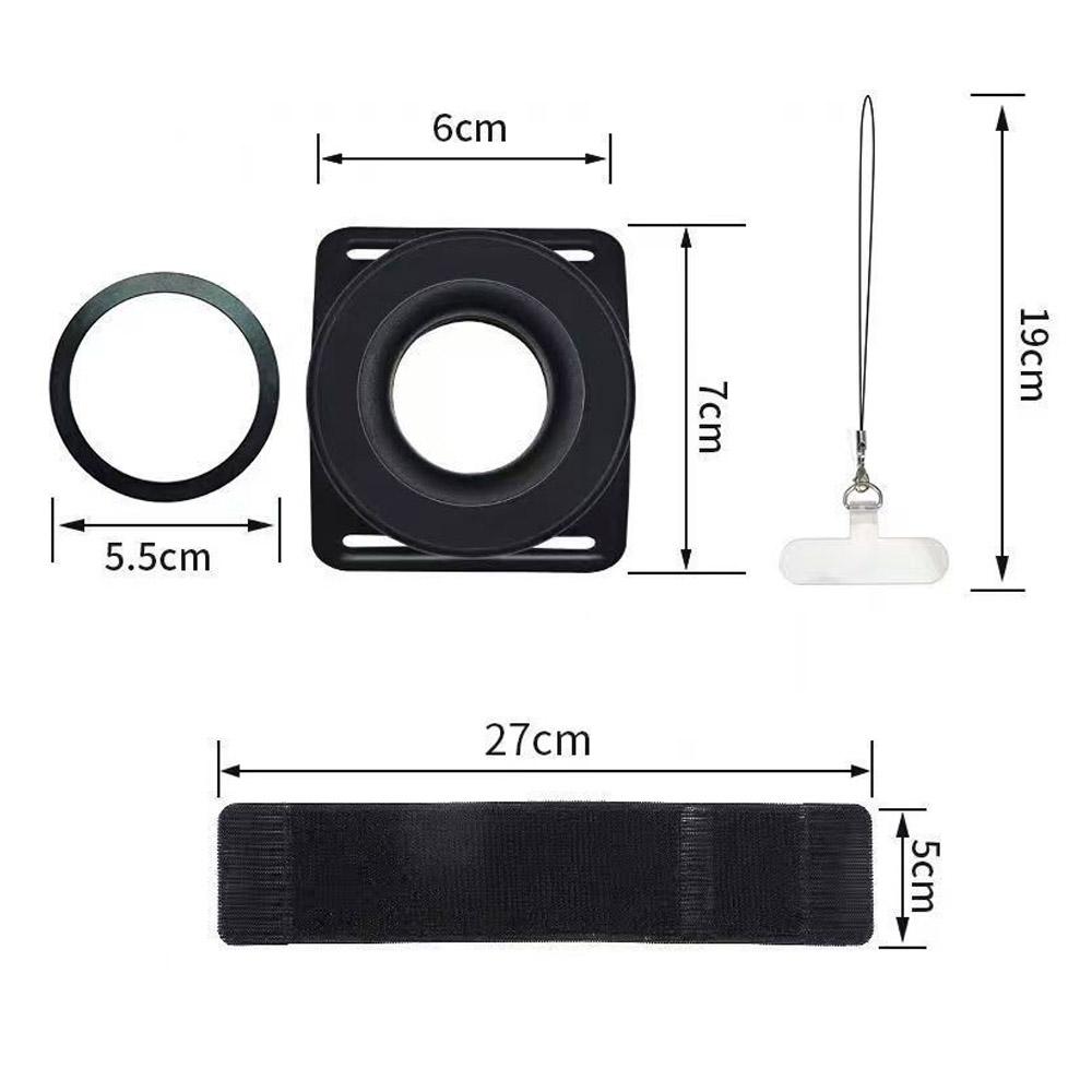 Universelles magnetisches Armband-Handyhalter für Magsafe iPhone 15 14 13 12 Pro Max Plus Armbandständer für Radfahren Live VLOG