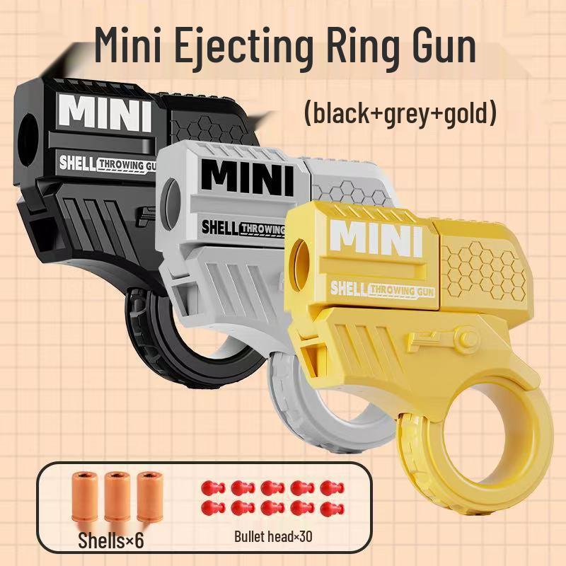 Interactive Cross-Border Carrot Gun & Flying Saucer Toy - Parent-Child Indoor/Outdoor Battle Games