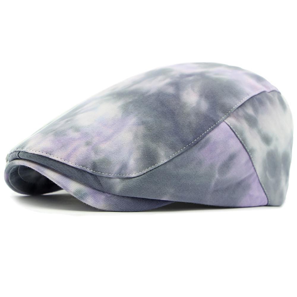 HT4698 Women Berets Men New Spring Summer Sun Hat Printed Artist Painter Beret Hat Male Female Ivy Flat Cap Adjustable Beret Cap