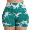 Women's High-Waist Yoga Shorts - Slimming, Nude Feel, Peach Booty Fit