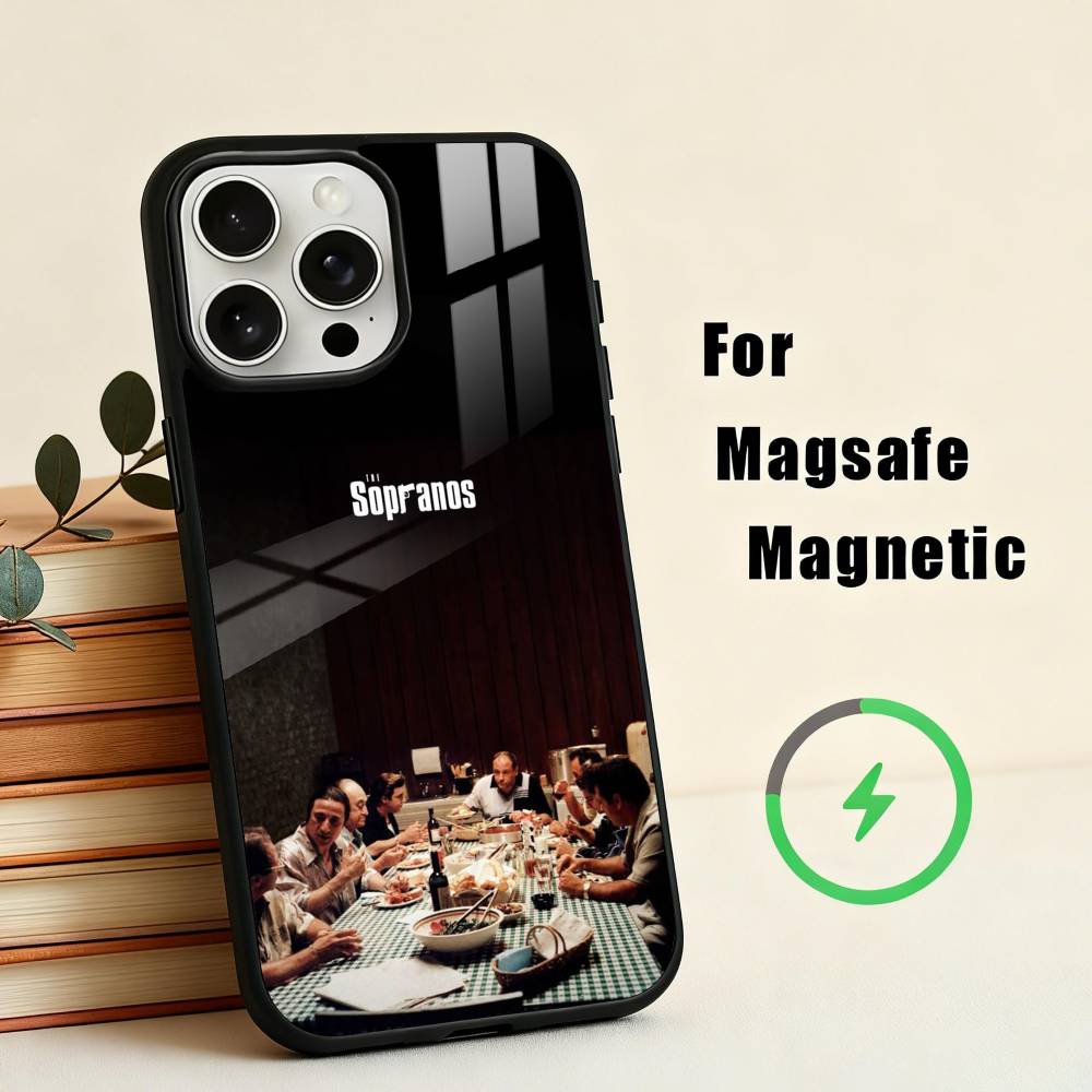 TV The S-Sopranos-S Phone Case For iPhone17,16,15,14,13,12,11 Plus,Pro Max Magnetic For Magsafe Wireless Charging