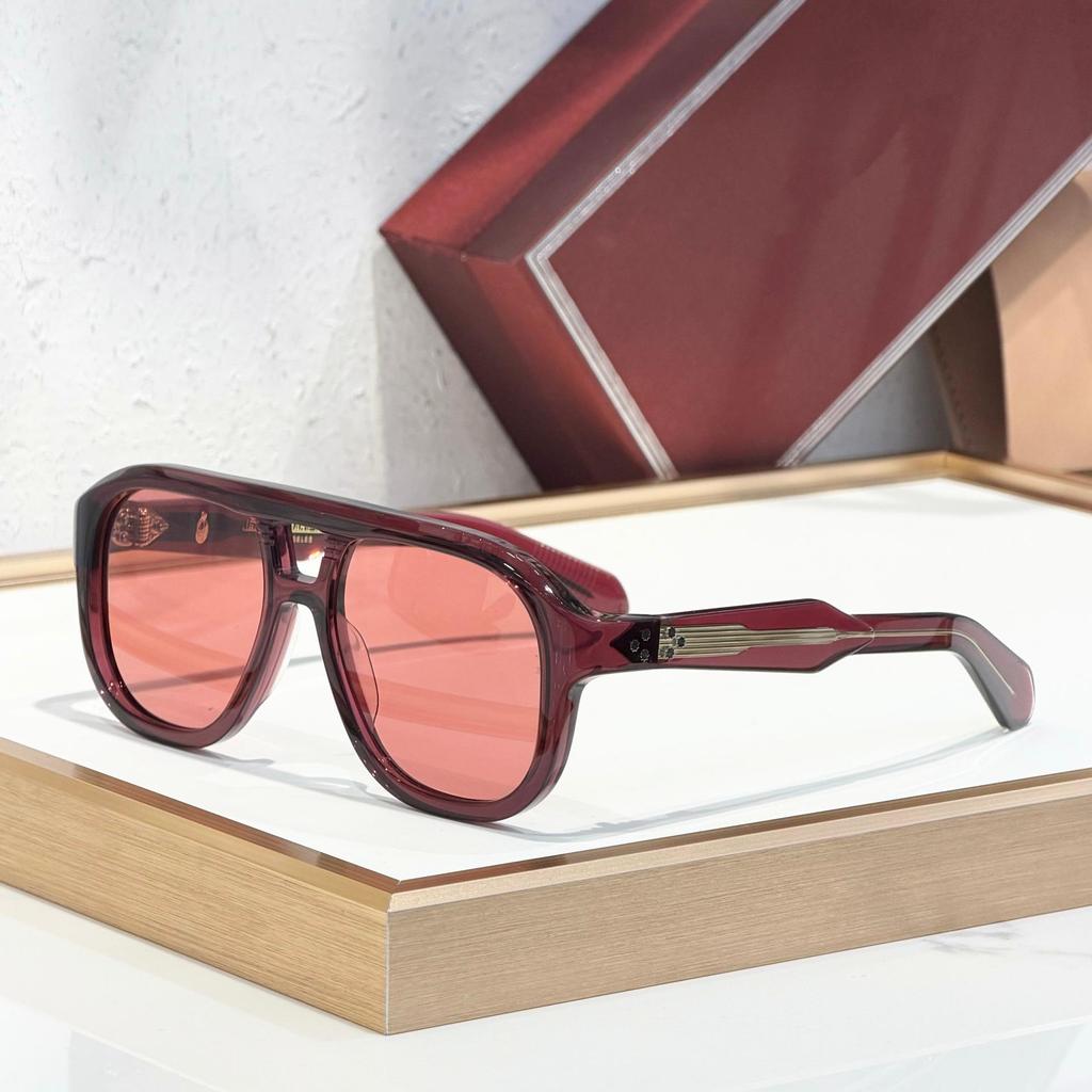 JASPER Unisex Handmade Acetate Sunglasses with Clear Photochromic Lenses – Trendy European & American Style