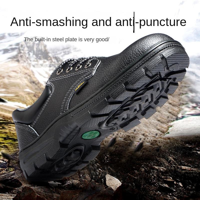 Labor Insurance Shoes Anti-smashing, Anti-piercing, Wear-resistant, Non-slip, Safety Protective Work Shoes
