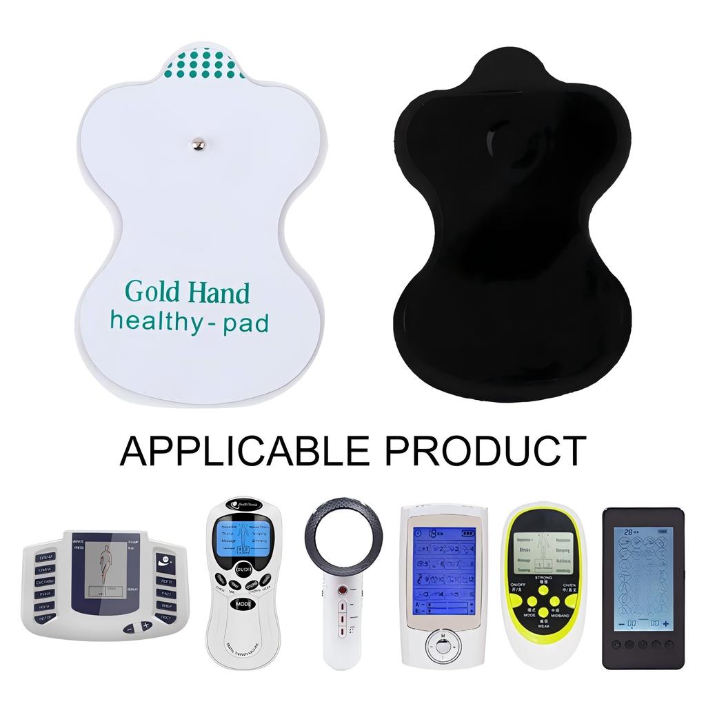 10/50PCS Electrode Pads Gel Tens Acupuncture Physiotherapy Machine Slimming Pulse Ems Muscle Stimulator Massager Sticker care