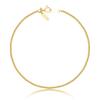 Chain K18 Gold Width Length [Lala Christie] Bracelet, Venetian, 0.95mm, Approx. 1.5g, 18cm, Lb97-0002-yg