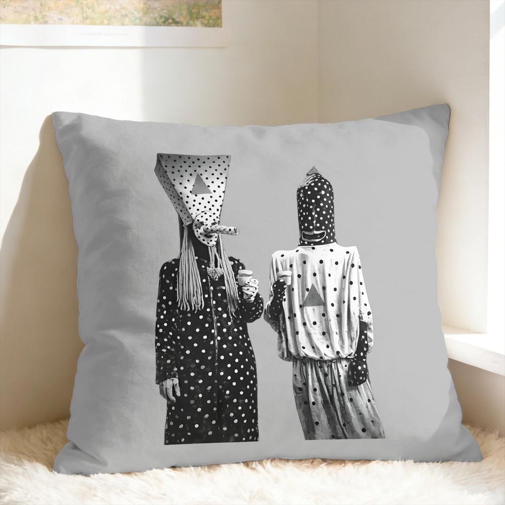 Angine De Poitrine ROCK Band Pillow Case Square Pillow Cover Funny Cushion Cover For Living Room Sofa