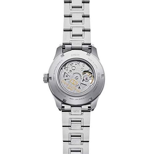 [ORIENT STAR] Men's Automatic Watch - Semi-Skeleton Mechanical, Made In Japan, 2-Year Domestic Warranty, Open Heart Design, Model RK-AT0009N, Brown