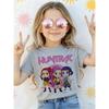 Nuovo in T-shirt per Bambini Bambine KPop Demon Hunters Divertente Maglietta per Fan KPop Demon Hunters Vestiti Ragazzi Ragazze Maglietta Top Unisex