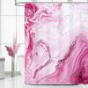 9 színű luxus kék márvány zuhanyfüggöny Modern Ombre szövet Akvarell zuhanyfüggöny fürdőszoba dekorációhoz