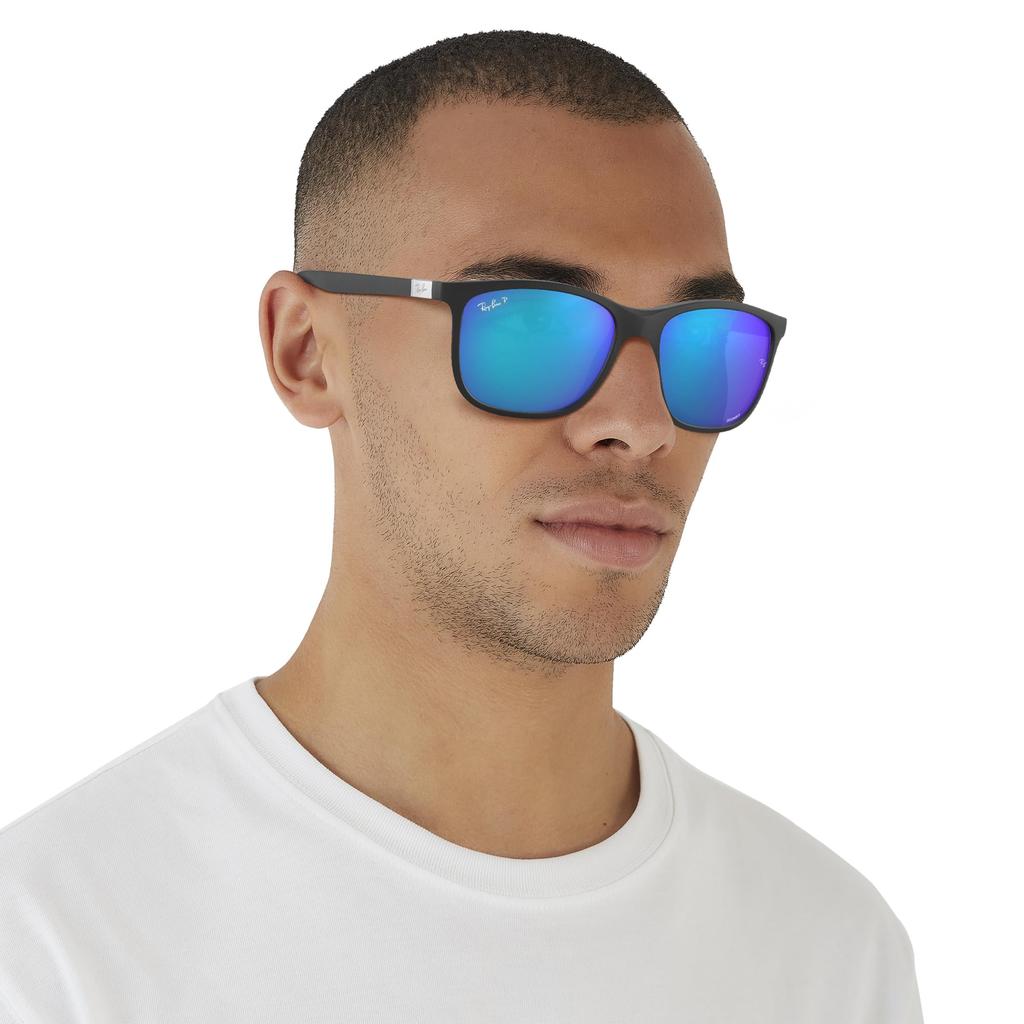 CHROMANCE SAND 56 Ray-Ban sunglasses, BLACK, Japan, (FREE size), 0RB4330CH, lightweight.
