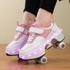 Adult/Kids Roller Roller Shoes Luminous Skating Shoes Kids Glowing Sneakers Luminous Sneakers