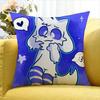 For Gay Lgbt Lesbian Boykisser Cat Various Sizes Square Pillow Case For Car Home Bedchamber Decor