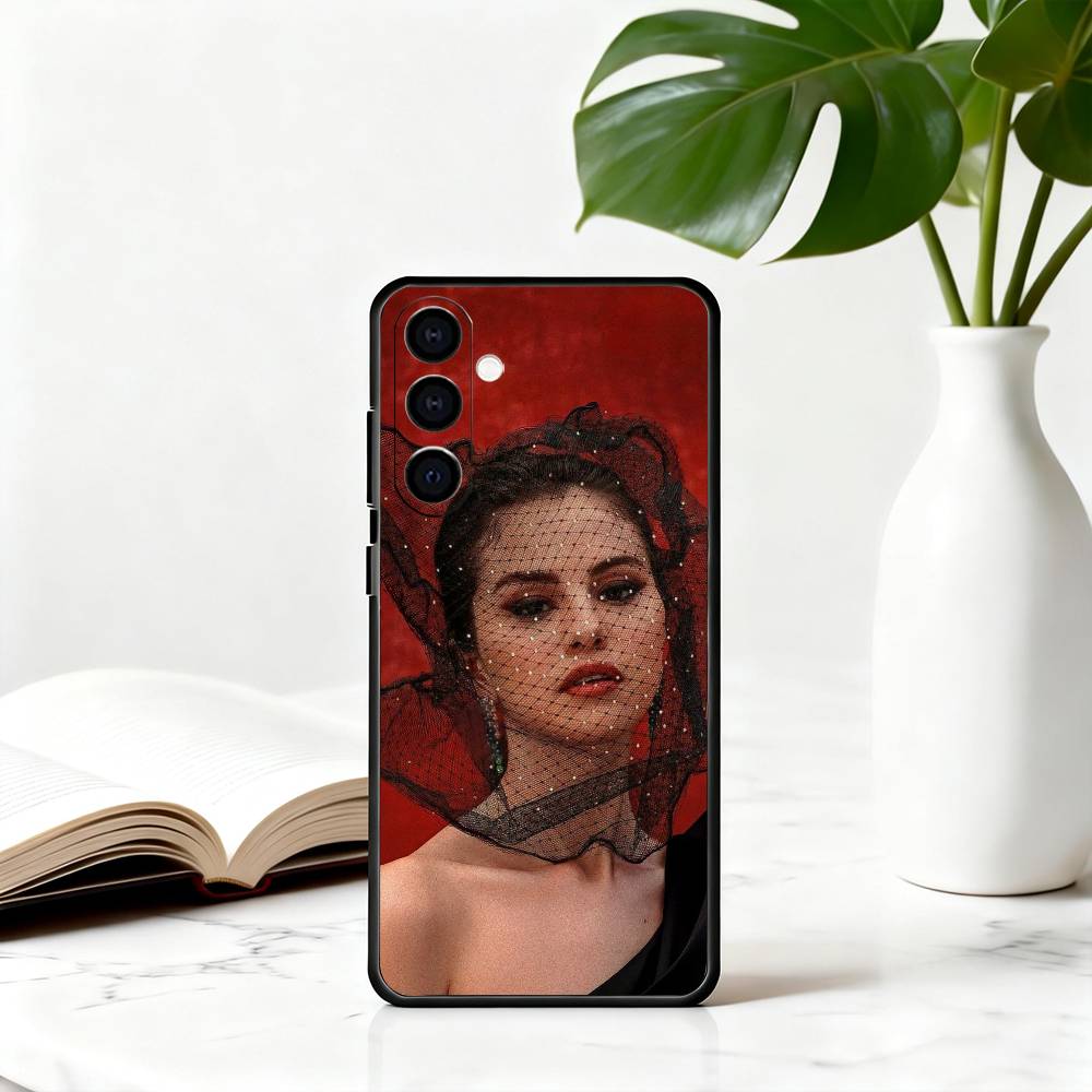 S-Selena Sweet G-Gomez-SG Phone Case For Samsung Galaxy A73,A72,A71,A70,A53,A52,A51,Others Soft Black Cover