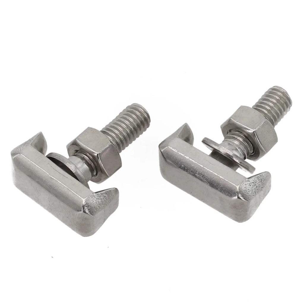 2PCS Konektor baterie z nerezové oceli T-Bolt Fit pro Chevy 2007-2014 Náhradní díly Příslušenství 19116852